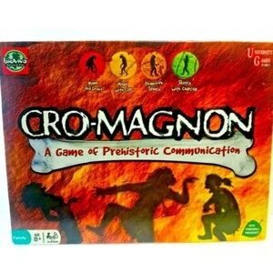 Cro-Magnon A Game of Prehistoric Communication NEW Sealed Mime Model Talk & Draw